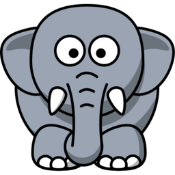 Download free grey animal elephant icon